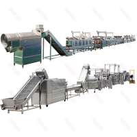 High quality fully automatic potato chips making machine production line for french fries making